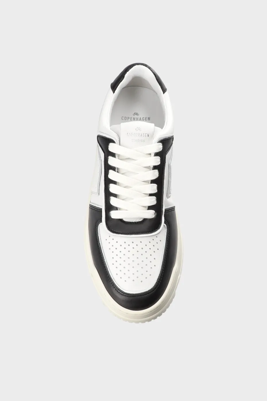CPH164M Leather Mix White/black