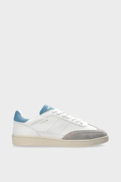CPH257M Leather Mix White/blue