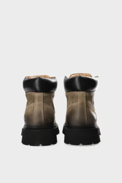 CPH171M Waxed Suede Black/olive
