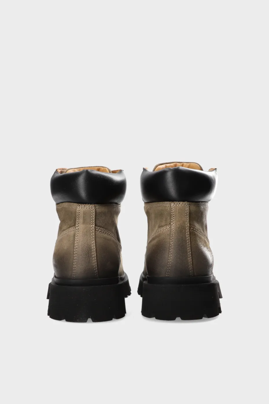 CPH171M Waxed Suede Black/olive