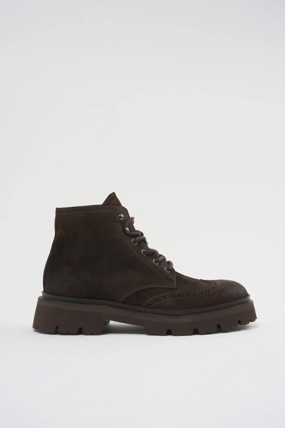 CPH179M Waxed Suede Chocolate