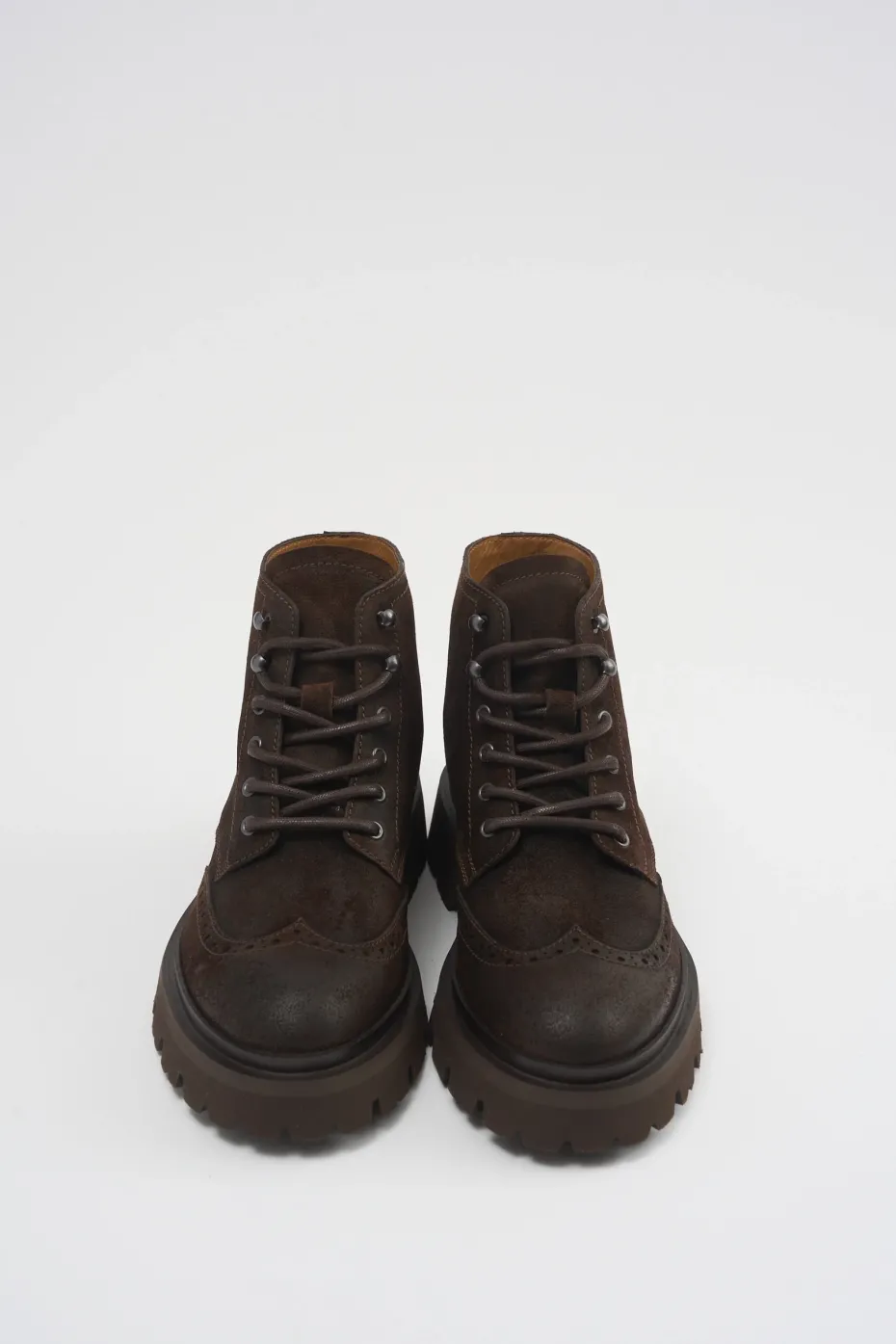 CPH179M Waxed Suede Chocolate